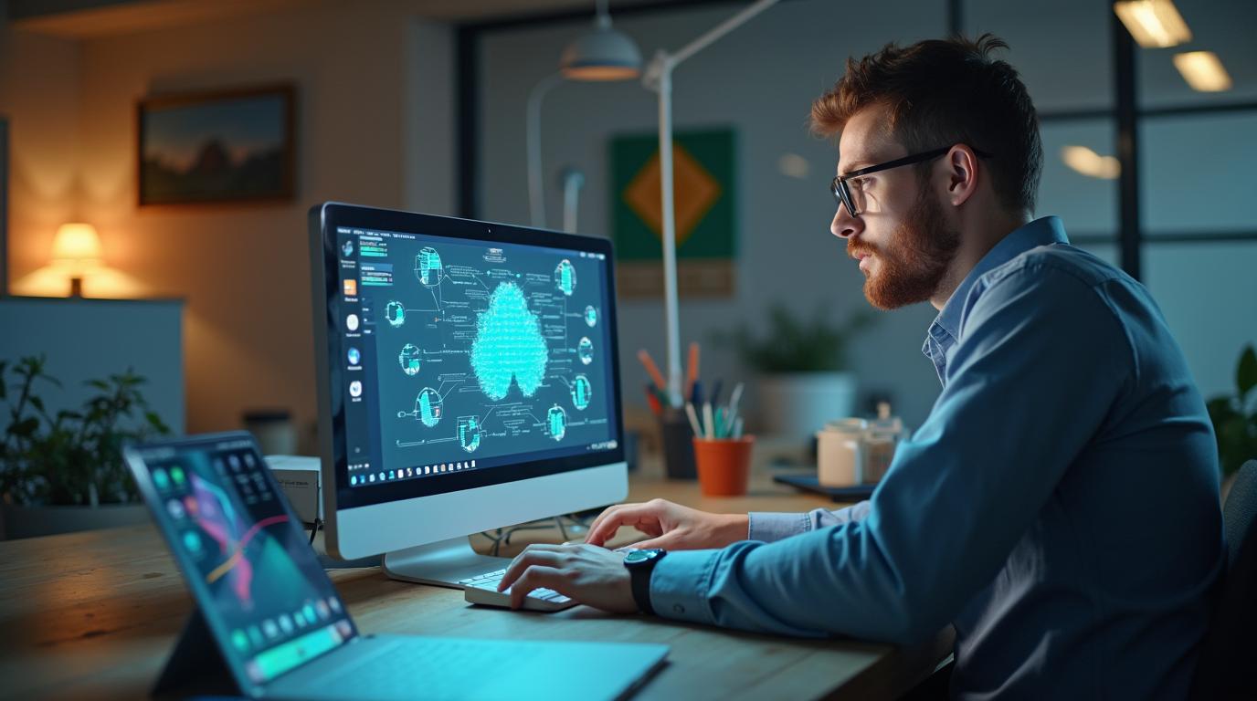 Fotografía profesional relacionada con cómo elegir el mejor modelo y api de ia en 2026: rendimiento, coste y casos de uso prácticos para el blog de demopf.orbyta.digital/