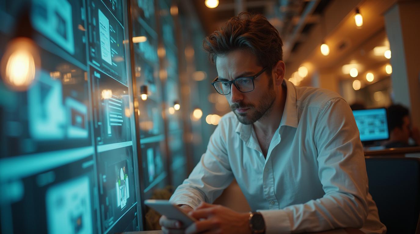 Fotografía profesional relacionada con cómo la inteligencia artificial está cambiando la forma en que consumimos noticias y qué significa para lectores y empresas para el blog de demopf.orbyta.digital/