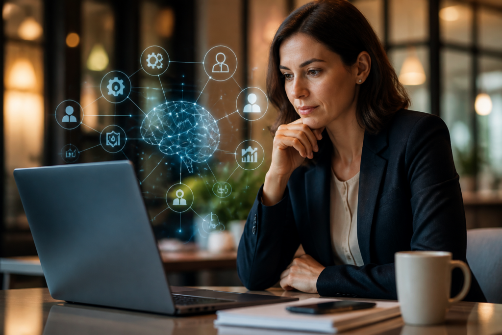Imagen profesional relacionada con qué cambios traen los nuevos modelos de inteligencia artificial y cómo te afectan para el blog de demopf.orbyta.digital